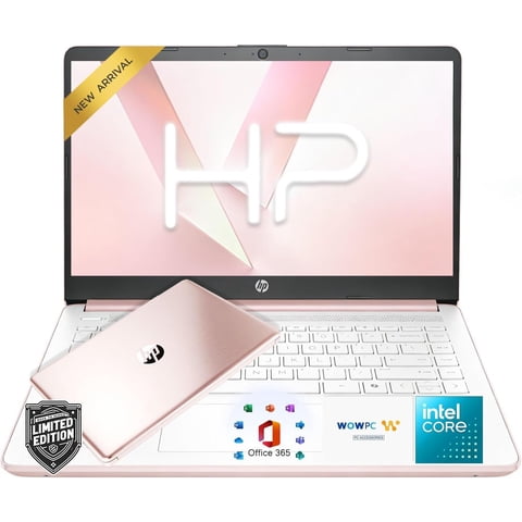 Portátil Hp De 14"" Intel N150, 4 Gb Ram, 128 Gb Ssd, Color