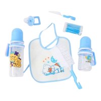 Genérico - Set 2 Mamaderas Biberones + 3 Piezas Regalo Bebes Lau