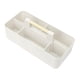 thumbnail image 1 of Canasto De Almacenamiento Con Asa Divisor Portátil Apilable Para Lavandería De Oficina Beige, 1 of 2