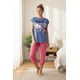 thumbnail image 3 of Pijama Mujer Hello Kitty azul S, 3 of 8