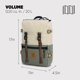 thumbnail image 2 of Mochila Topo Designs Rover Pack 20L Bone White/Beetle, 2 of 9