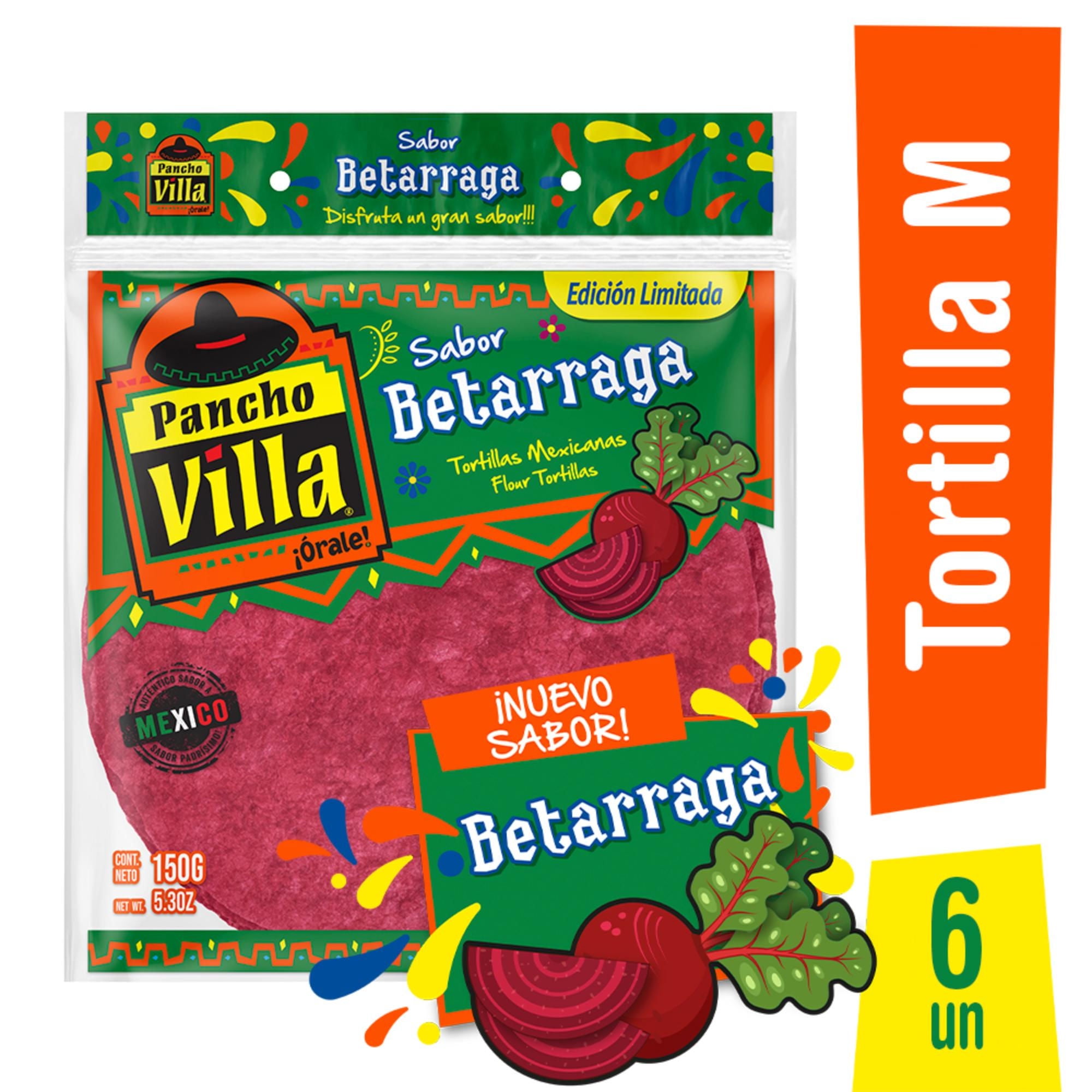 Tortilla Betarraga 150 g Pancho Villa