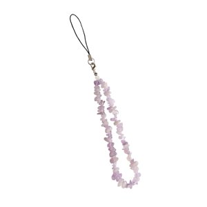 Ioensy - Correa De Cadena Para Teléfono, Cordón Colgante Con Cuentas Para Teléfono, Bolso, Cámara De Teléfono, Color Morado