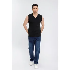 Likeshop - Sweater Hombre Sin Manga Cuello V Excelente Calidad 7196