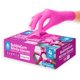 thumbnail image 1 of Guantes de Nitrilo London Labs 4 mil Rosa Fucsia 100 unidades, 1 of 7
