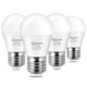 thumbnail image 1 of Bombilla LED Ajuns 3W 2700K E26 Paquete de 4 120V, 1 of 8