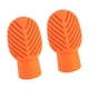 thumbnail image 5 of Set de 2 protectores para baquetas de tambor, accesorios silenciosos de percusión , Naranja, 5 of 5