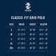 thumbnail image 5 of Polo de golf IZOD Classic Performance azul cobalto M, 5 of 6