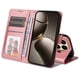 thumbnail image 4 of Funda Billetera para Xiaomi 15T Pro con Porta Tarjetas y Soporte Ajustable Rosa, 4 of 5