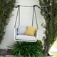 thumbnail image 2 of Silla Colgante Mecedora Monaco Gris, 2 of 10