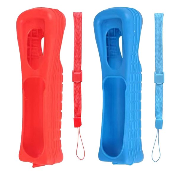 Funda de silicona LACTIVX 2 unidades Rojo/Azul + Correa para muñeca