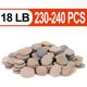 thumbnail image 2 of Piedras de Manualidad BLXQI 3‑5 cm Gris 232‑240 uds 8,3 kg, 2 of 9