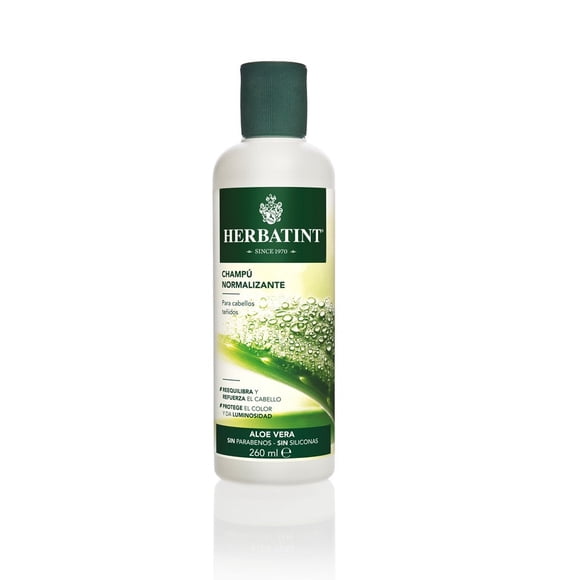Shampoo Natural Cabellos Teñidos Aloe Vera