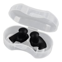Magideal - Tapones Para Los Oídos Para Natación, Protectores De Oídos En Espiral, Reutilizables, Con Reducción De Ruido, Tapones Para Los Oídos De Silicona, Negro