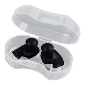 Magideal - Tapones Para Los Oídos Para Natación, Protectores De Oídos En Espiral, Reutilizables, Con Reducción De Ruido, Tapones Para Los Oídos De Silicona, Negro
