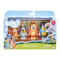 Genérico - Juguete Set 4 Figuras Articuladas Bluey Y Su Familia Infantil