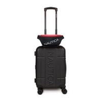 Nautica - Pack Maleta Cabina S (10 Kg) Amsterdam Negro + Banano Kappa Negro