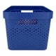 thumbnail image 3 of Cesta Almacenamiento 17L plastico, Azul 1 un, 3 of 3