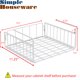 thumbnail image 2 of Organizador de almacenamiento simple para artículos del hogar, cesta para debajo del estante, paquete de 2, 2 of 5