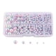 thumbnail image 1 of Cuentas redondas sueltas, accesorios para manualidades, decoración del hogar, cuentas sin agujeros, cuentas sin perforar para bolsos, manualidades, so azul claro rosa, 1 of 5
