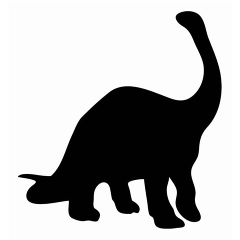 Rienda Libre Graphics - Decomural Brontosaurus Jurassic Dinosaur Ws-15270