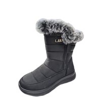 Vinnys Outlet - Bota Impermeable Nieve Mujer Negro