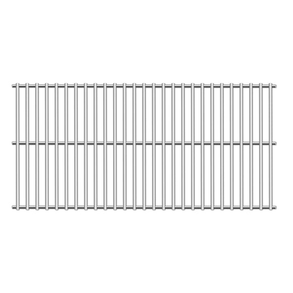 Rejilla de acero inoxidable Zemibi 33x61 cm para parrilla