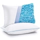 thumbnail image 1 of Cama refrescante Pillows VVZ, tamaño queen, espuma viscoelástica triturada, paquete de 2, 1 of 9