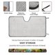thumbnail image 2 of Kiff Parasol para Parabrisas Delantero Protector Plegable, Visera Solar para Auto Bloquea Rayos UV Mantiene tu Vehículo Fresco140cm*76cm, 2 of 6