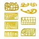 thumbnail image 5 of Plantillas Conjunto De Plantillas Herramientas De Dibujo Regla De Dise?o Arquitectónico 9 Piezas, 5 of 5