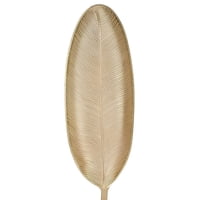 Genérico - Bandeja Decorativa Forma Hoja Comedor Cocina Hogar Lau