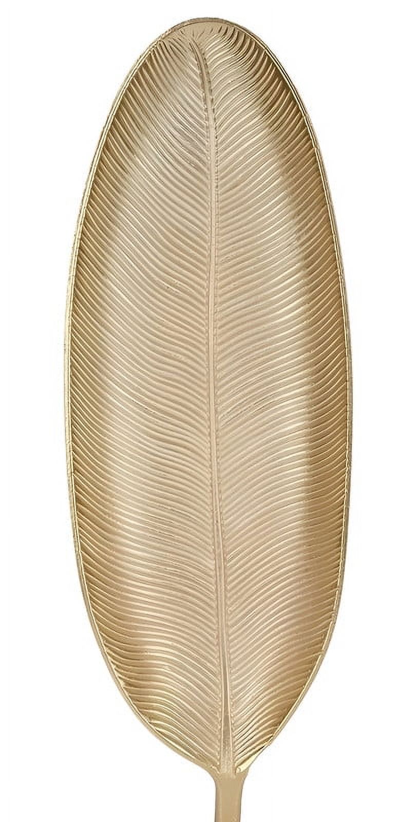 Genérico - Bandeja Decorativa Forma Hoja Comedor Cocina Hogar Lau