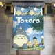 thumbnail image 2 of Totoro Comforter Set 3 Pieces Quilt Cover Set Soft Bedding Sets for All Seasons, 2 of 5