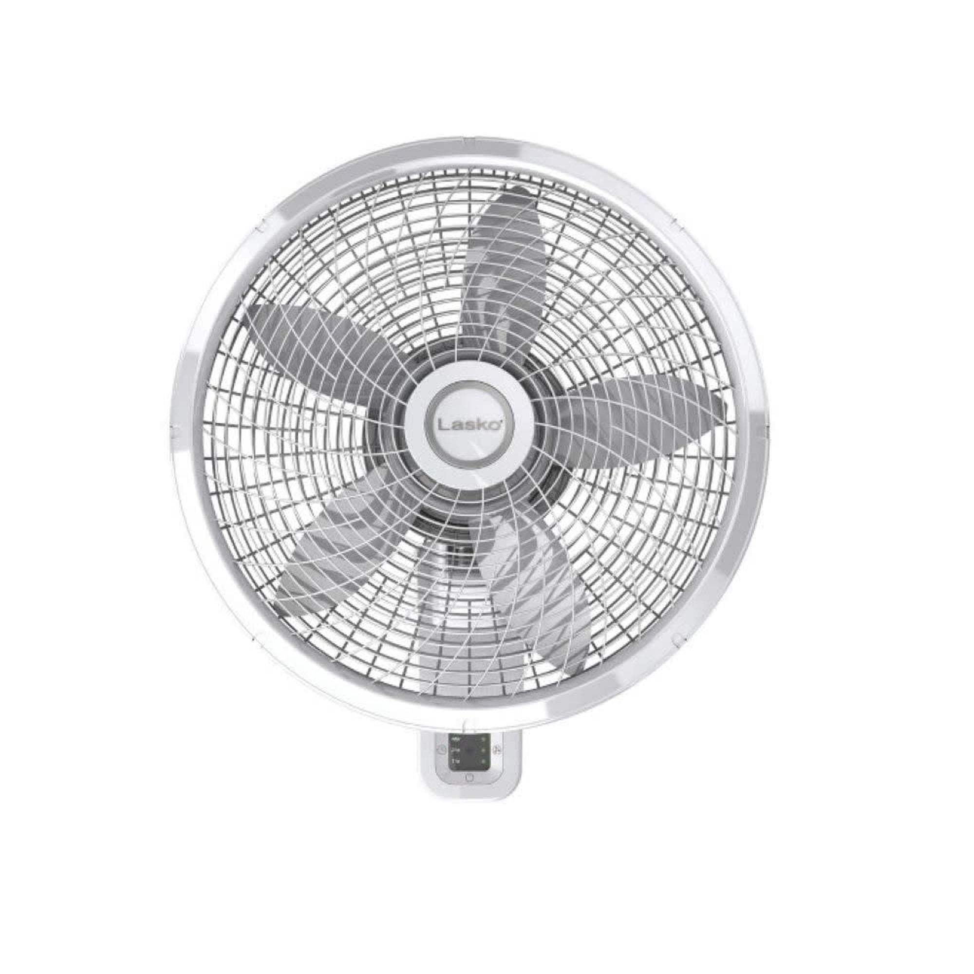 Ventilador Oscilante De Pared Lasko Lasko-18 Con Mando A Distancia De 3 Velocidades