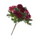 thumbnail image 5 of Ramo De Flores De Hortensia De Seda Para Sala De Estar Decoración De Sala De Reuniones Rojo, 5 of 5