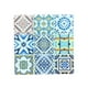 thumbnail image 2 of Set 4 Posavasos Colorido Ceramica Y Corcho 4 Piezas Cuadrado M2, 2 of 2