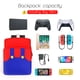 thumbnail image 4 of Mochila de viaje estilosa roja y azul para Switch y Steam Deck, mochila de almacenamiento, 4 of 6