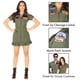 thumbnail image 4 of Vestido Costume Leg Avenue Top Gun Flight para mujer, verde, talla XL, 4 of 5