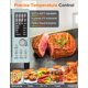 thumbnail image 4 of Horno Tostador con Freidora de Aire Combo Nuwave Bravo Pro 21QT 1800W, 4 of 7
