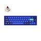 thumbnail image 1 of Teclado mecánico Keychron Q9 de 52 teclas, cableado, RGB y aluminio azul, 1 of 7