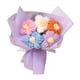 thumbnail image 2 of Ramo De Flores De Ganchillo Regalos Del Día De La Madre Ramo De Flores De Punto Para Escritorio Violeta, 2 of 3