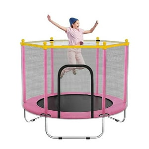 Joga - Mini Cama Elastica Para Niños Rosada