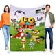 thumbnail image 1 of Leo y Tig anti-pilling, suave, ligera, esponjosa y acogedora de lujo para hogar y cocina – Perfecta para niños y adultos,100X80cm, 1 of 6