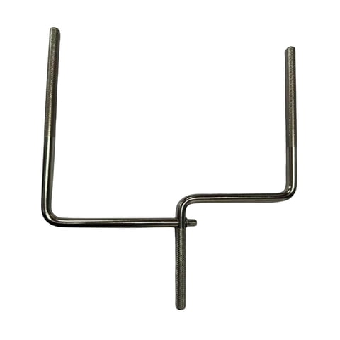 Magideal - Varilla Para Cencerro, Extensión Para Cencerro, Piezas De Sujeción, Fijación, Brazo De Metal, Accesorios De Percusión Para Fijar Cencerros, Bloques De