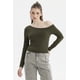 thumbnail image 1 of Polera Mujer Asimétrico Verde, 1 of 4
