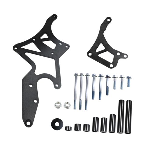 Magideal - Conversión De Intercambio De Bomba De Dirección Asistida Y Alternador De Soporte Serpentino De Motor Ls Para Motores Ls Ls3Ls7