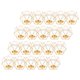 thumbnail image 1 of 20pcs boda geométrica geométrica 3D candelero vela candelita titular oro, 1 of 6