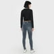 thumbnail image 3 of Jeans Mujer Skinny Fit Gris 5 Bolsillos Corona, 3 of 5
