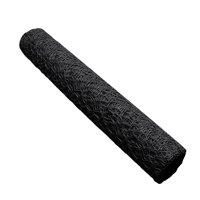 Magideal - Jacquard Mesh Mesh Decorative Net Table Arrangador De Moda Arrancio De Bricolaje Papel De Envoltura De Flores De Bricolaje Para El Día De San Valentín Negro