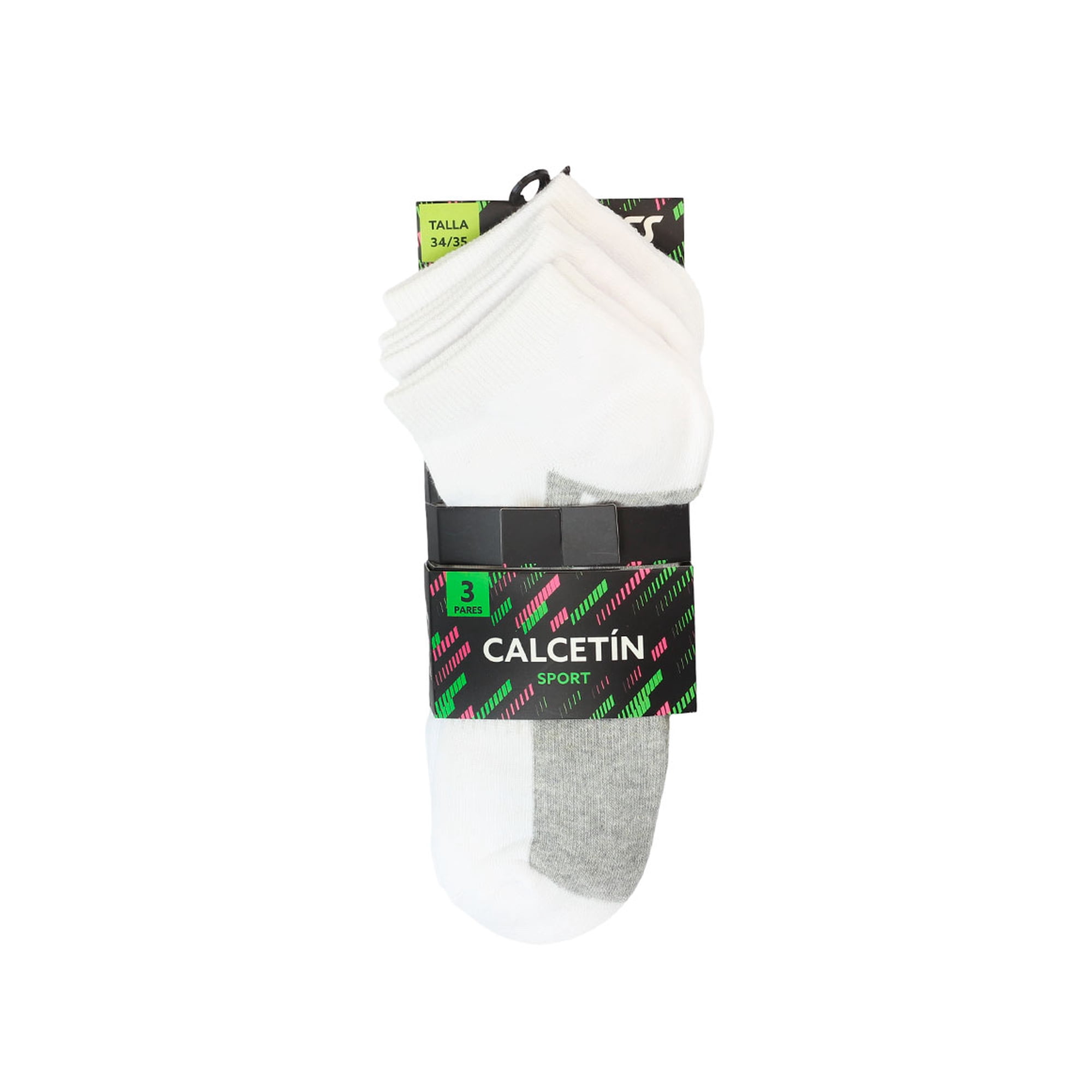 Ficcus - Triplepack Calcetín Escolar Unisex
